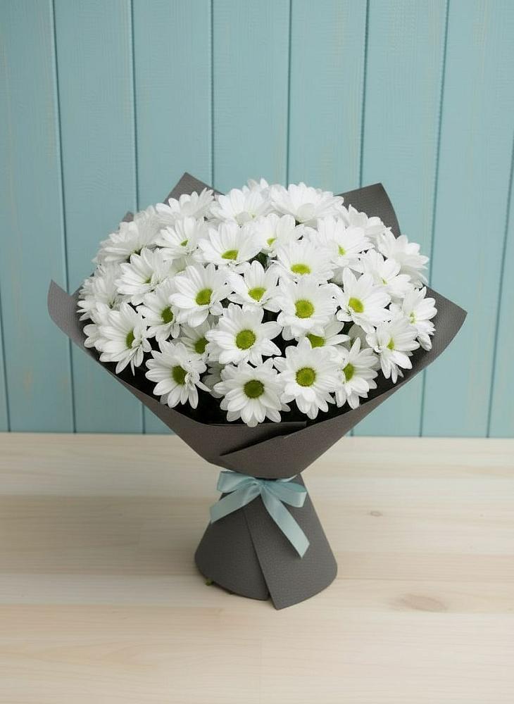 Букет цветов из: Хризантемы в Посёлке Палатка